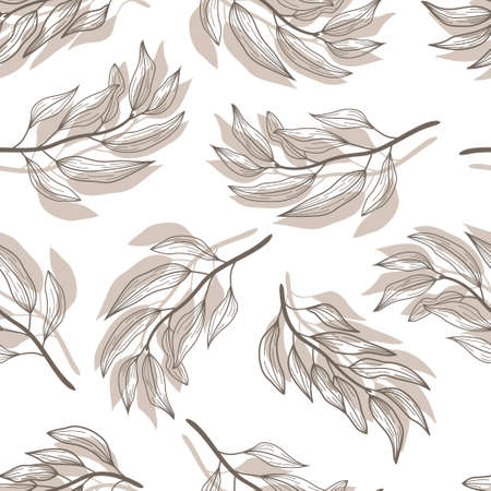 Floral seamless pattern with leaves. tropical background
Keywordsのイラスト素材