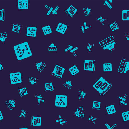 Set Taxi call telephone service, rating, Road traffic sign and mobile app on seamless pattern. Vectorのイラスト素材