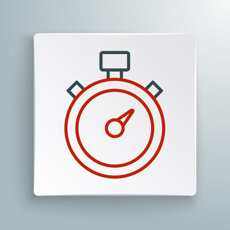 Line Alloy wheel for car icon isolated on white background. Colorful outline concept. Vectorのイラスト素材