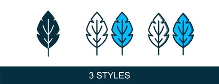 Filled outline Leaf icon isolated on white background. Leaves sign. Fresh natural product symbol. Vector.のイラスト素材