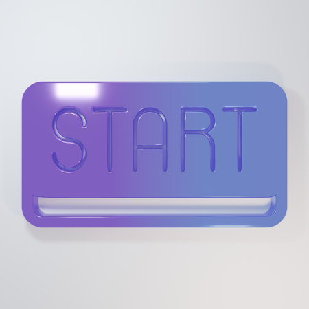Purple-blue Ribbon in finishing line icon isolated on gray background. Symbol of finish line. Sport...