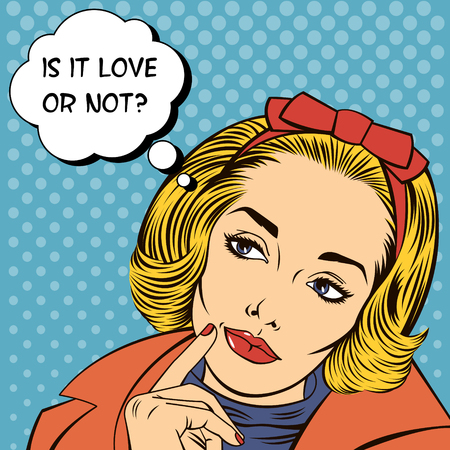 Woman Thinking Woman In Love Pretty Girl Woman Doubts Woman
