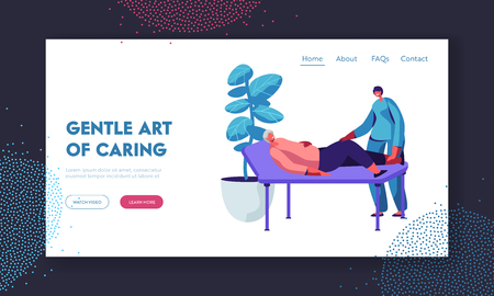 Healthcare Of Disable Senior People Physical Therapy Service In