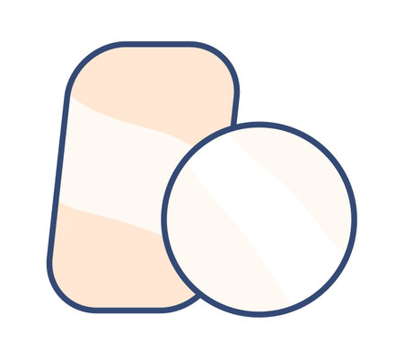 Reflective mirrors photo studio equipmentのイラスト素材