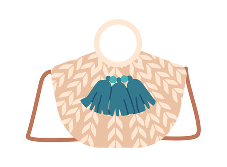 Fashion female handbag vector illustrationのイラスト素材