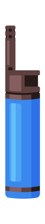 Lighter flammable equipment vector illustrationのイラスト素材