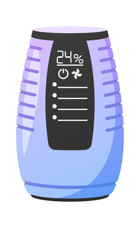 Air moisturizer home appliance vector illustrationのイラスト素材