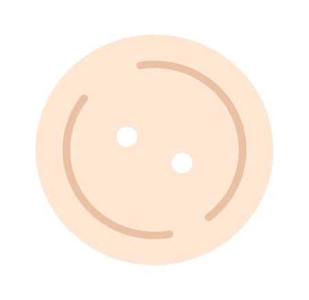 Sewing button accessory vector illustrationのイラスト素材