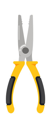 Wire cutter cable crimper hand toolのイラスト素材