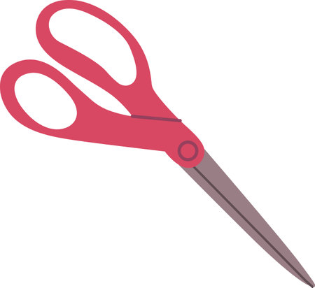 Sewing scissors accessory vector illustrationのイラスト素材