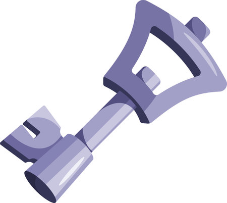 Game key props vector illustrationのイラスト素材
