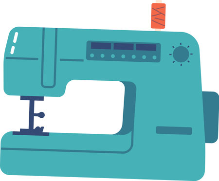 Sewing machine appliance vector illustrationのイラスト素材