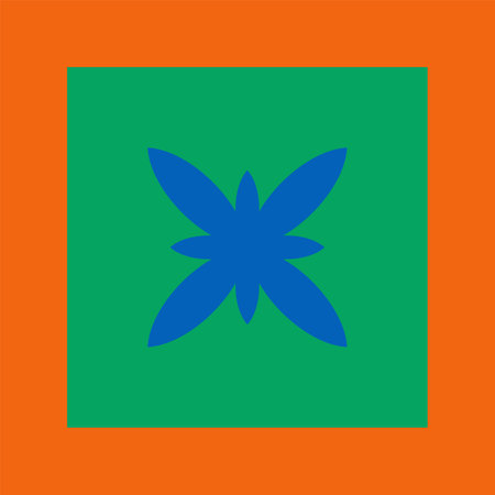 Bauhaus style geometric pattern vector illustrationのイラスト素材