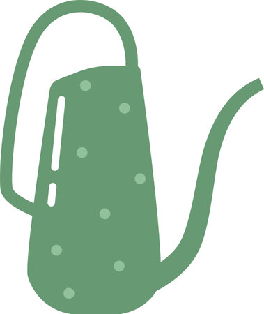 Watering can garden tool vector illustrationのイラスト素材