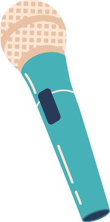 Wireless radio microphone vector illustrationのイラスト素材