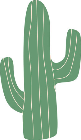 Cactus desert flower vector illustrationのイラスト素材