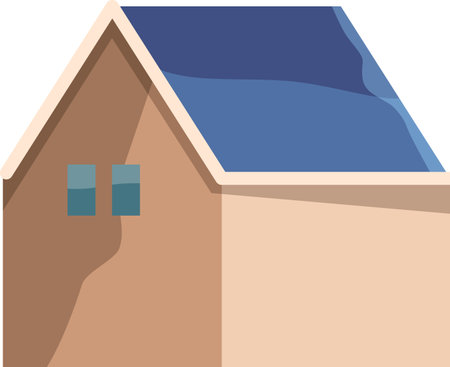 Countryside architecture building vector illustrationのイラスト素材