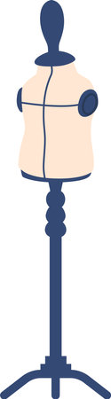 Male fashion mannequin vector illustrationのイラスト素材