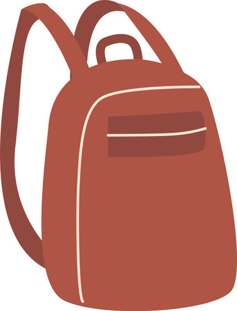 Rucksack female accessory vector illustrationのイラスト素材