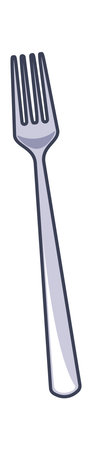 Fork eating tool silver cutlery