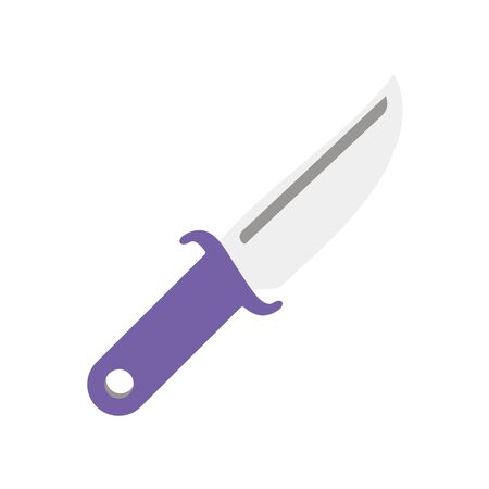 Hunting knife. Vector illustrationのイラスト素材