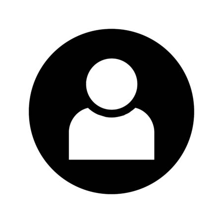 Vector man icon. Pictogram button vector illustrationの写真素材
