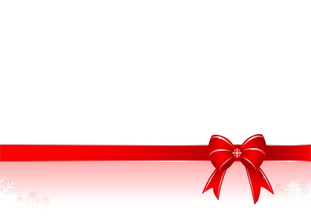 Gift bow with copy space. のイラスト素材
