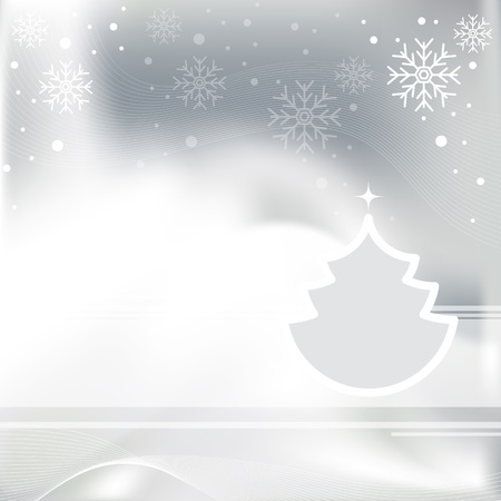 Gray background on christmas and new year theme のイラスト素材