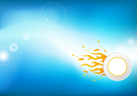 Abstract blue background image. Vector, illustration.のイラスト素材