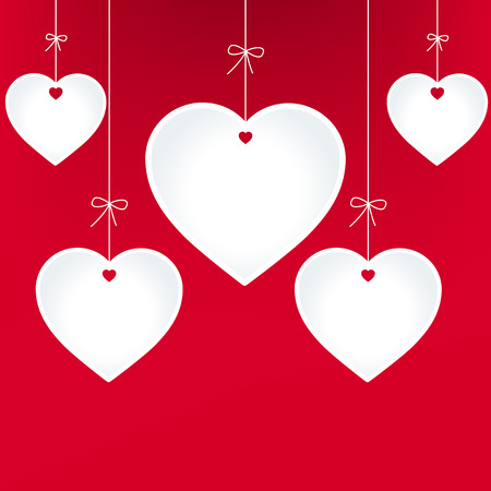 Vector illustration of a Valentine background.のイラスト素材