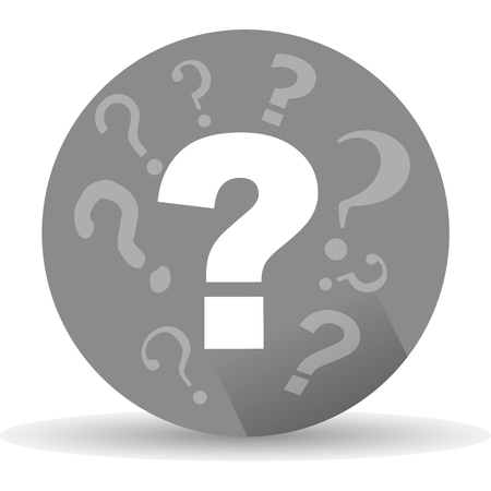 Question mark icon. Vector, illustration, eps10.のイラスト素材