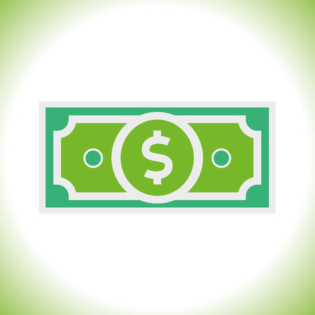 dollar iconsのイラスト素材