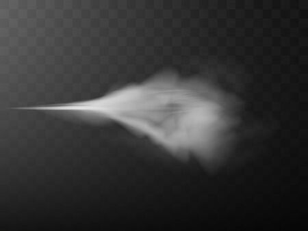 Spray water spray mist for design isolated transparent background. Vector illustration.のイラスト素材