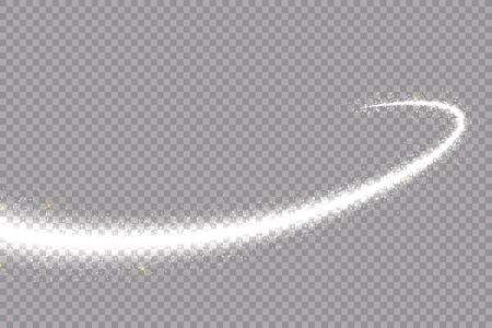 Light glow effect stars bursts with sparkles isolated on transparent backgroundのイラスト素材