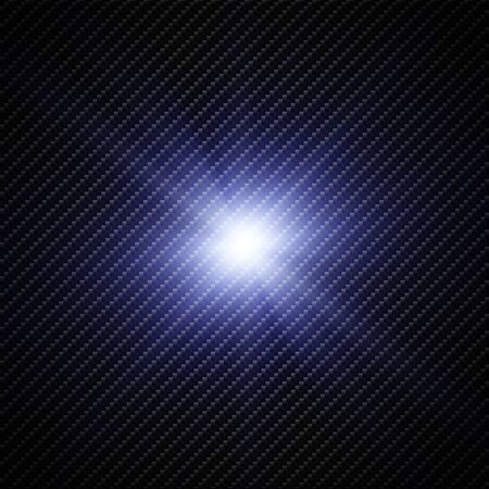 The blue glowing light explodes with a blast with a transparentのイラスト素材