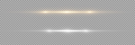 White glowing light explodes on a transparent background. Sparkling magical dust particles. Bright Star. Transparent shining sun, bright flash. Vector sparkles.のイラスト素材