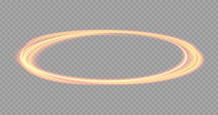 Glow light effect. Ribbon glint. vector illustration. Christmas flash Concept.のイラスト素材