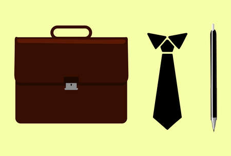 businessman equipmentのイラスト素材