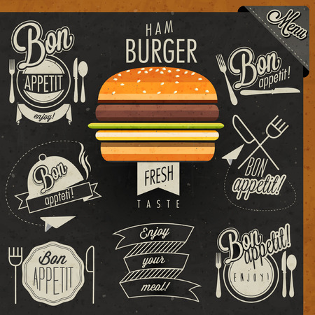 Enjoy your meal!のイラスト素材