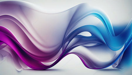 Abstract purple blue background.AI generated.の素材