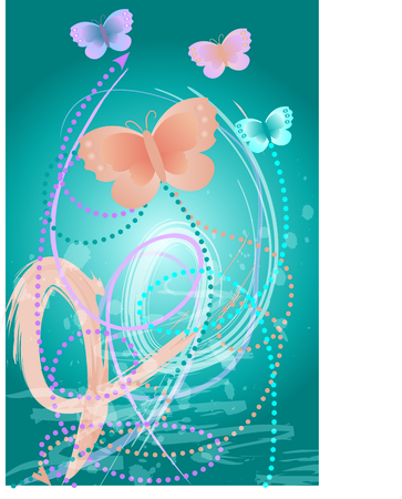 Butterfliesのイラスト素材