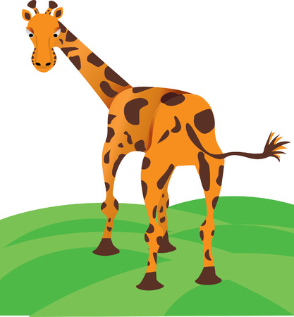 Giraffeのイラスト素材