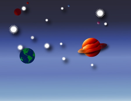 Spaceのイラスト素材