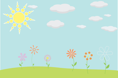 Sunny Scapeのイラスト素材