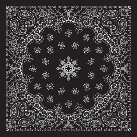 Black Bandanaのイラスト素材