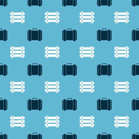 Set Military ammunition box and Military ammunition box on seamless pattern. Vectorのイラスト素材