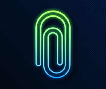 Glowing neon line Book with word mathematics icon isolated on blue background. Math book. Education concept about back to school.  Vector Illustrationのイラスト素材