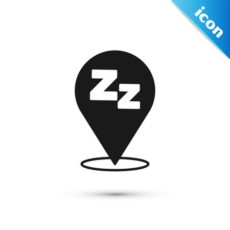 Grey Sleepy Icon Isolated On White Background Sleepy Zzz Black Talk Bubble Vectorのイラスト素材 ストックフォト 写真素材のstock Foto ストックドットフォト