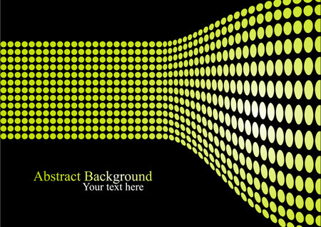 Abstract background with yellow dots. Presentation concept. Light wall and text space.のイラスト素材