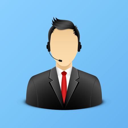 Support assistant illustration  のイラスト素材